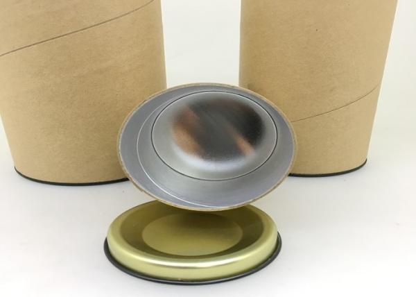 Tubo de papel para alimentos, embalaje de cartón ecológico de alta calidad, diseño personalizado para té y café