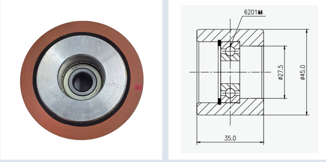 reliable Precision Texturing Machine Parts Top Roller SGLG-A-07 IGBT Top Roller Core