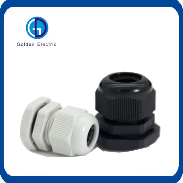 Electrical Nickel Plated Brass Cable Gland Electroplating For Wire Protection