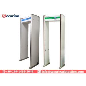 На открытом воздухе металлоискатель дверной рамы безопасностью, полная чувствительность металлоискателей тела регулируемая