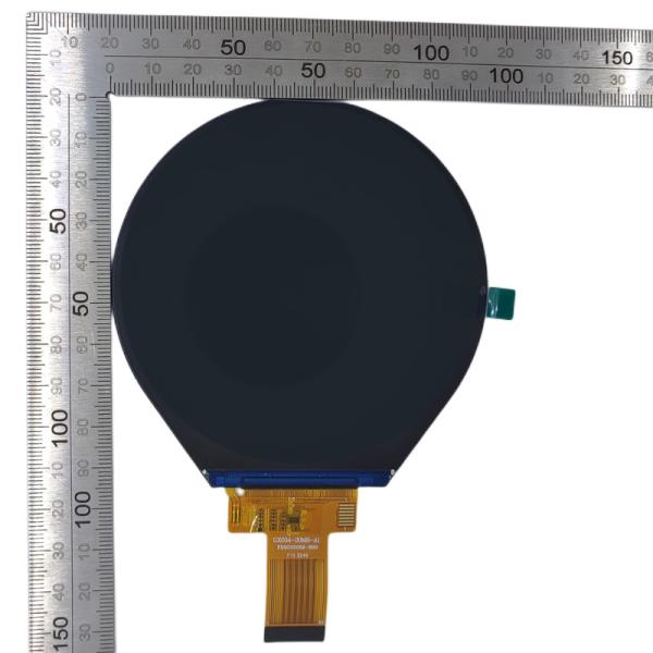 3.5 дюймовый круглый TFT дисплей, 800x800 30 пин MIPI интерфейс, свободный угол обзора