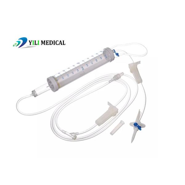 Стерилизованный одноразовый инфузионный набор бурет Прозрачный с лекарственным фильтром