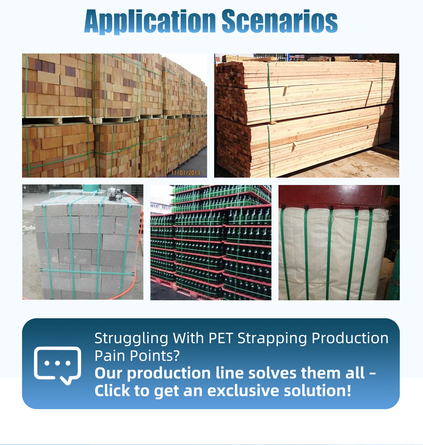 PET Strap Making Machine Featuring Extrusion Cooling Traction Stretching Embossing Setting and Secondary Cooling