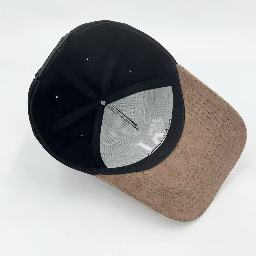 Embroidered Baseball Cap Custom 3D Suede Made Curl Brim Structured Sports A Frame K Frame Outdoor
