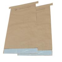 produto comestível aberto costurado de papel Brown dos sacos da boca de 25kg 20kg Multiwall para o coco
