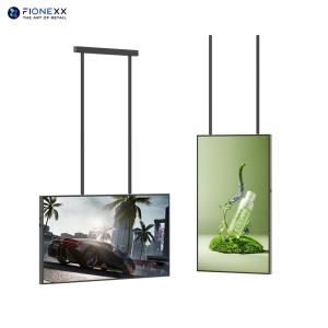 55inch Android Board Slim Bezel OD10 High Brightness Hanging Single Sided Window Facing Display
