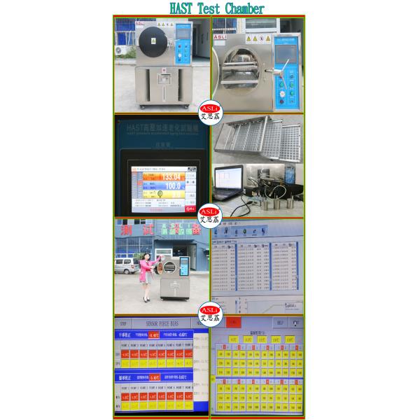L'acier inoxydable équipement a accéléré de désagrégation de chambre/laboratoire PCT HAST