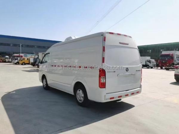 Factory Supply Foton G9 4*2 Gasoline Refrigerated Container Truck Food Freezer Truck Refrigerator Truck