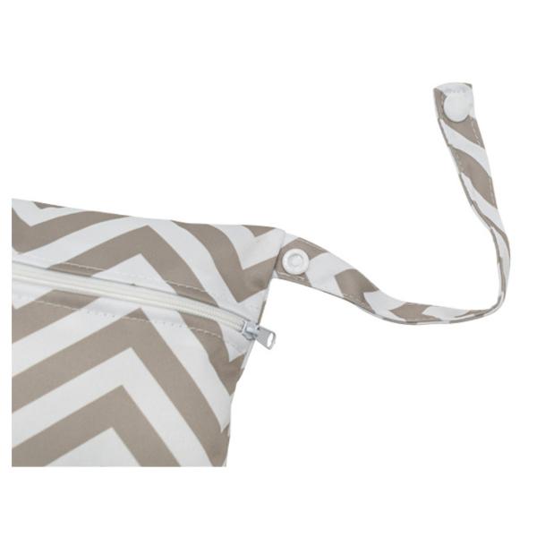 15x18cm Mini washable reusable menstrual pads Cloth Bag sanitary Zipper Waterproof