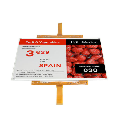 1304x984 E-Ink Color Epaper Display, 12,48 дюйма Черный Белый Красный Epd