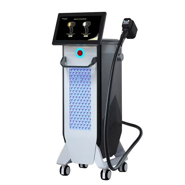 Full Body Hair Removal Machine 4000W Standing Diode Hair Removal Laser System