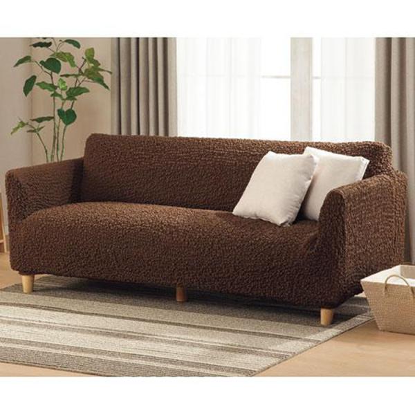 Угловой светлый роскошный стиль Seersucker твердоцветные диванные чехлы для декора гостиной