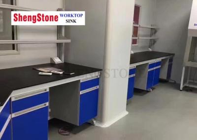 Alta temperatura de Worktop da resina fenólico do laboratório do hospital/escola resistente