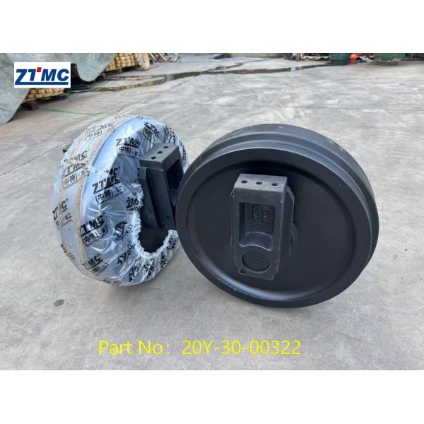 PC200-8Mo Idler Wheel 20Y-30-00322, Track Idler Made Of 35MnB Alloy Steel For
