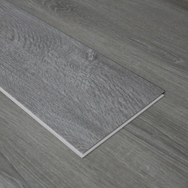 Piso laminado de pedra e madeira à prova d'água Instalação fácil para jardim infantil/escritório