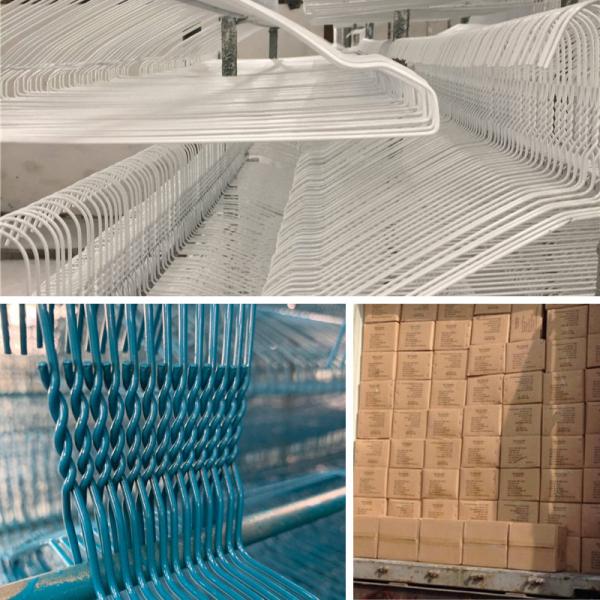 Wear Resistance Clothes Drying Hanger , Dry Cleaning Shops / Hotels Ss Cloth Hanger