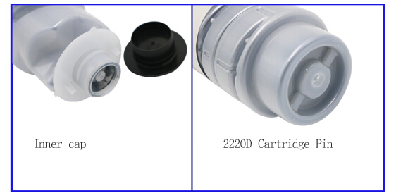 Cartucho de tóner original para copiadoras Ricoh Aficio 2220d