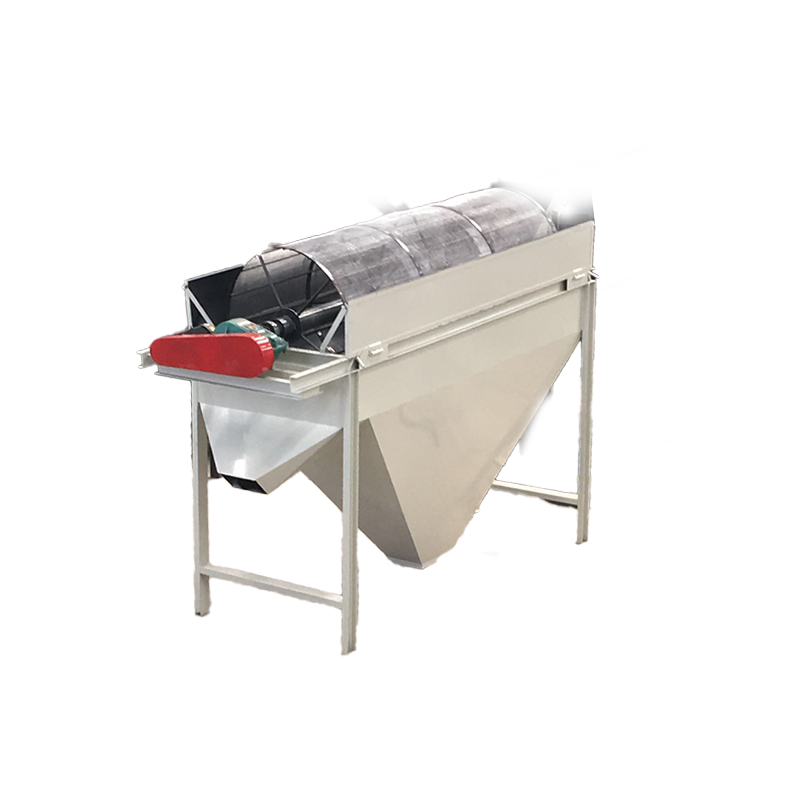OEM Bulk Material Rotary Drum Screener Machine Wear Resistant 1.5kW