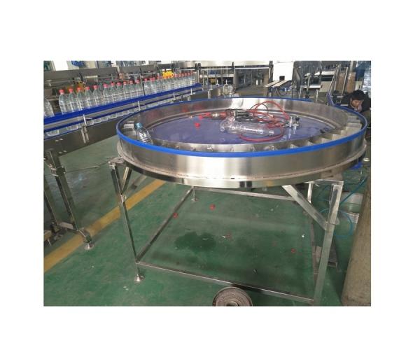 Electric Driven Mineral Water Bottle Unscrambler for 3000b/h Bottle Packaging System