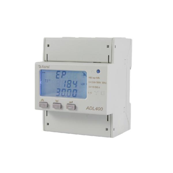 Medidor MEADOS DE da energia do trilho trifásico do RUÍDO ADL400