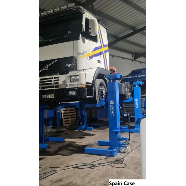 AA4C 20T 30T Механический винтовой тяжеловесный автобусный грузовик подъемник подвижной 4 пост грузовик подъемник комбинированный