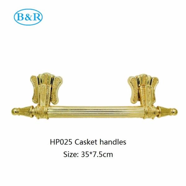 Gold Color Herrajes Para Ataudes 150kg Casket Handles Adornos Ataudes HP025