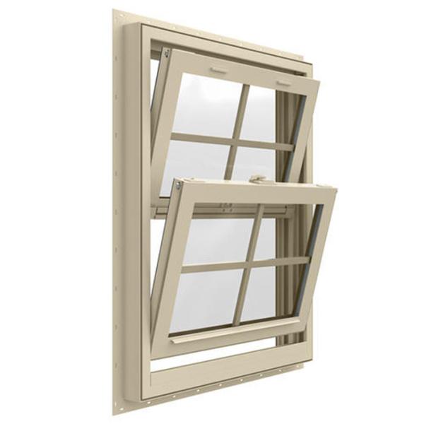 Double Hung Replacement Aluminum Double Glazed Windows with VERTICAL Opening Pattern