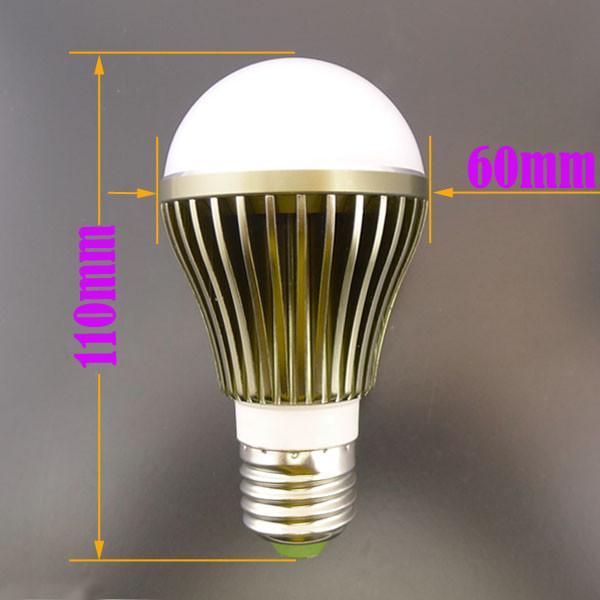 E27 8W White / Warm SMD Led Light Bulb Lamp Brightness Energy Saving CE ROHS 110V -240V