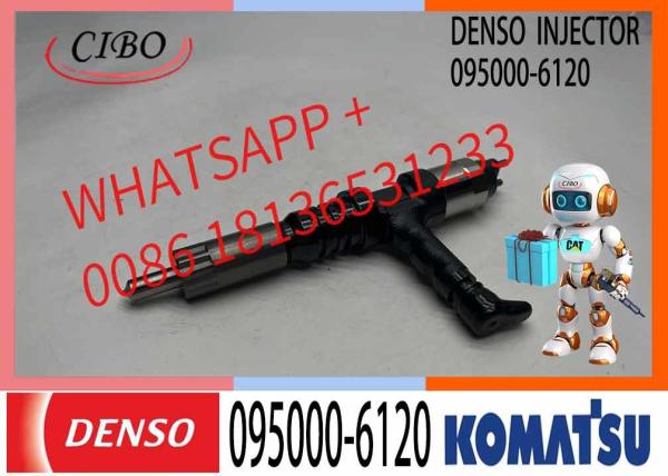 Injetor de montagem de automóveis Excavadora de motores 6261-11-3100 095000-6120 Injetores de combustível 095000-6120
