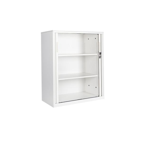 Шкаф двери Tambour хранения ящика для хранения карточк двери шторки ролика офиса стальной