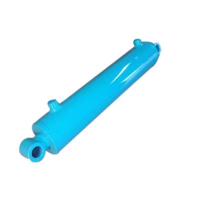 Heavy duty custom made double acting welded tube hydraulic ram cylinder for excavator attachments