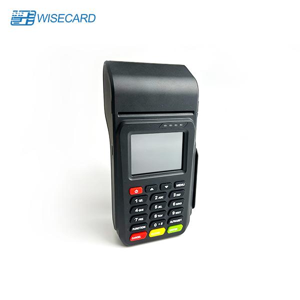 Safe Mastercard Handheld  Device Pos Terminal with Receipt Printer NFC Reader Barcode Scanner