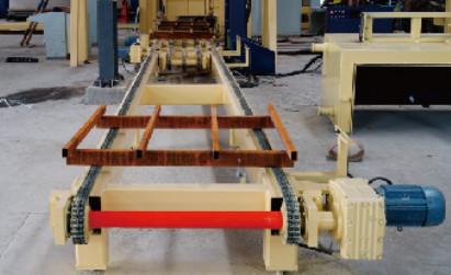 máquina do corte por blocos de 3kw 19r/Min Conveyor Chain AAC