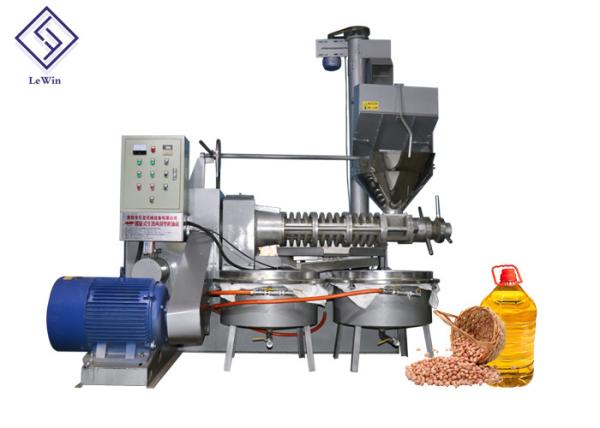 Máquina de secagem da extração do óleo de amendoim da lama industrial da máquina da imprensa de óleo do parafuso