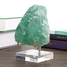 Clear Acrylic Display Stand Holder With Adjustable Metal Arms Display Easel Stands For Gemstones Fossils Minerals Agate Slabs Plates Crystals Saucers Collectibles