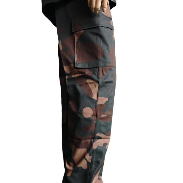 BDU Military Camo Jacket And Pants Set 65% Polyester 35% Cotton Tactical Workwear