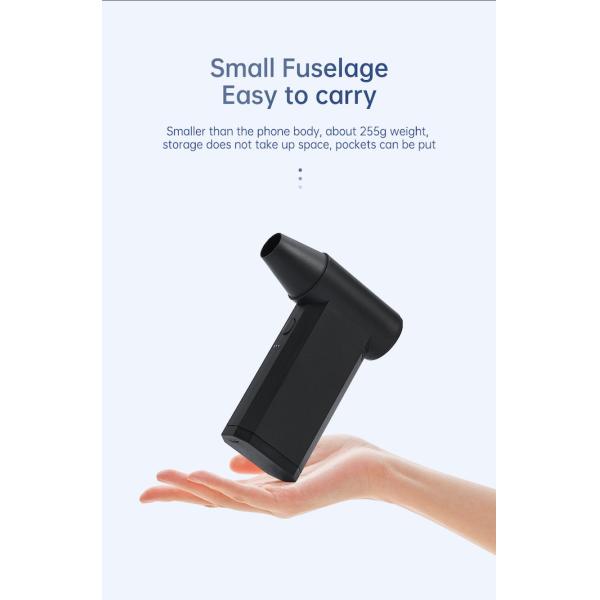 Custom Mini Portable Design Black Pocket Handheld Violent Turbo Fan Ultimate Cooling Solution For Custom Needs