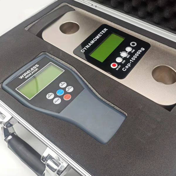 Tension Link Marine Crane Scales 1/5/10/20/30/50/100/300T Load Cell Equipped With Wireless Indicator B-W18