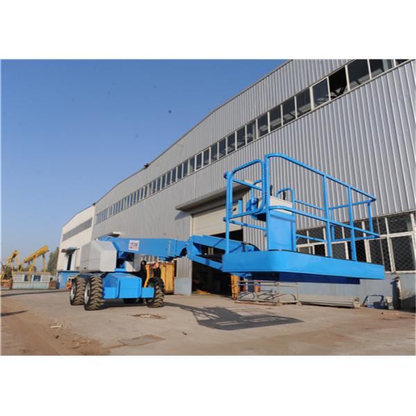 Boom Rotation 360° Electric Articulating Boom Lift Multiple Functions Fast