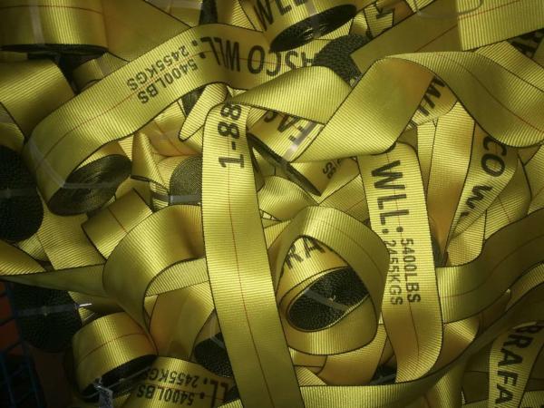 High Flexibility Tie Down Strap Material Breaking Strength 800kg - 10000 Kg