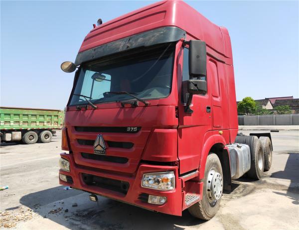                  Used Trailer Head HOWO7 375 in Good Condition with Amazing Price. Secondhand Motor Tractor HOWO-7 340, HOWO-7 380 for Sale;             