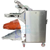 Máquina semiautomática de descascar peixes Máquina de descascar lula e tilapia Máquina de lavar e processar peixes Máquina de descascar peixes