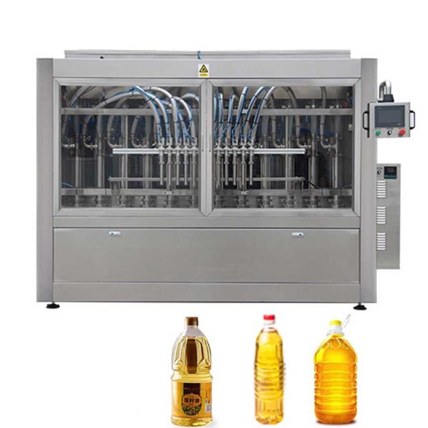 Automatic Piston Pump Linear 100ml-5000ml Groundnut Oil Filling Machine For Bottle