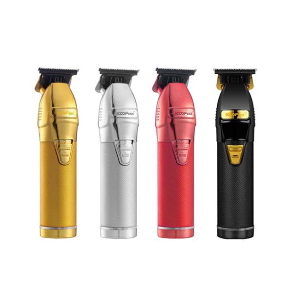Gold Zero Gapped Cordless Hair Trimmer 10W Rechargeable Skinsafe
