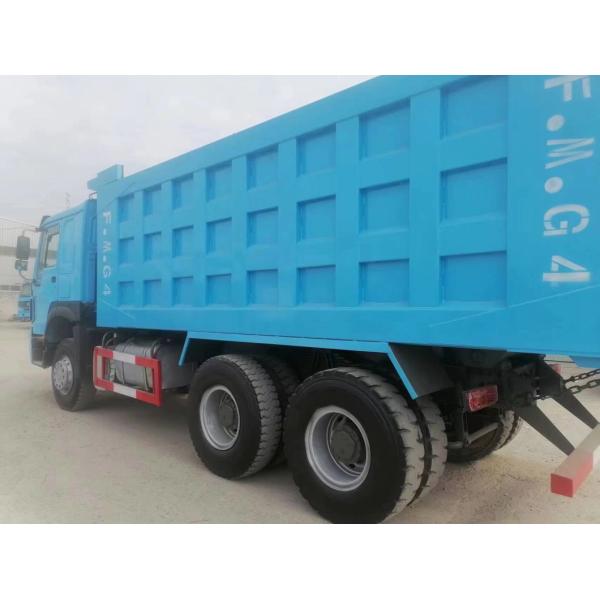 Синий Sinotruk HOWO 6*4 Тракторный грузовик Использованный 1 год Послепродажная помощь включена