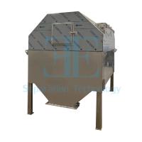 Filtrage métal/plastique Filtre à tambour rotatif à alimentation interne avec 4-20 vitesses de rotation et options personnalisables
