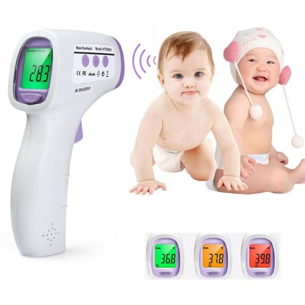 2017Muti-fuction Baby/Adult Digital Termomete Infrared Forehead Body Thermometer Gun Non-contact Temperature Measurement