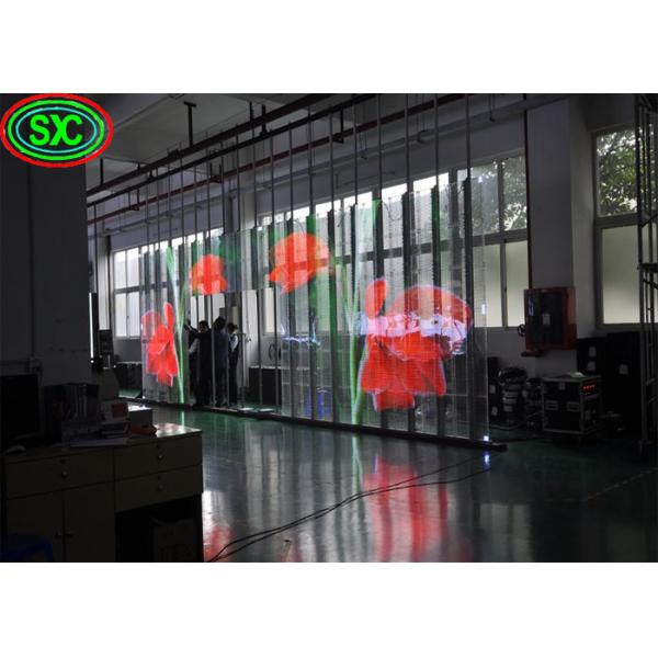Waterproof Outdoor Rental Screen Video IP65 HD P3.91 Transparent LED Screen
