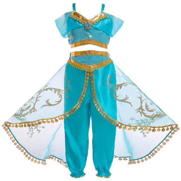 O vestido de S de Aladdin Magic Lamp Children ' traja acima o pingamento acima veste 47.2in respiráveis