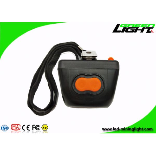 IP68 Small Size Digital Coal Mining Lights 8000lux 30 / 70 Degree Clip PC Lamp Body